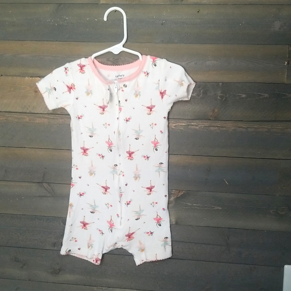 24M pajama romper ballerina